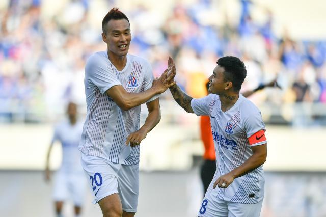 九游app-【中超】金信煜赵英杰互飙世界波 津门虎1比3申花