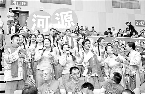 九游娱乐-看客家德比  叙客家情谊|梅州队|梅州|河源队|河源|广东省城市篮球联赛_新浪体育_新浪新闻
